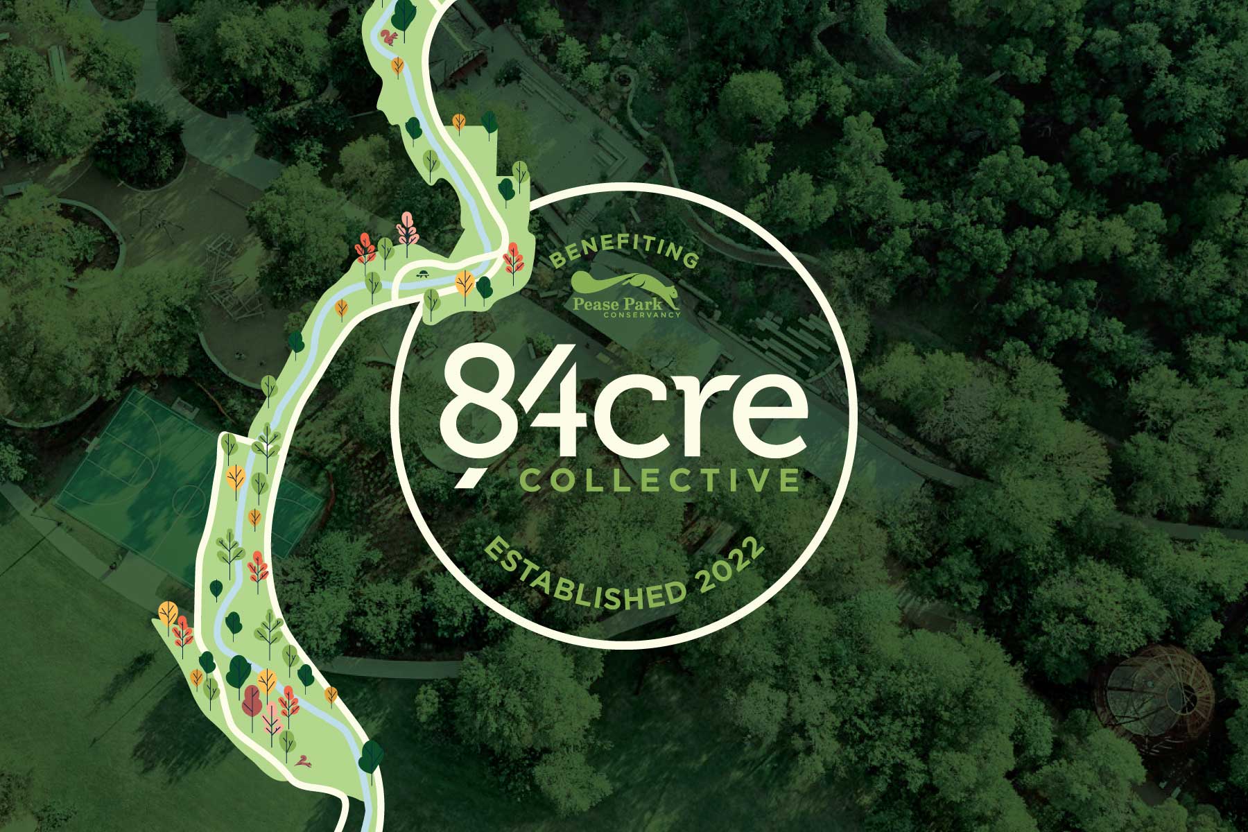 Pease Park Conservancy Huckster Design