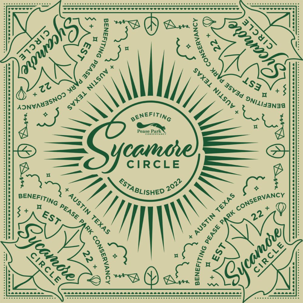 Pease Park Conservancy Huckster Design